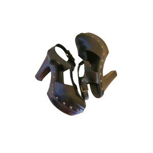 LAT (Forever 21) Platform Heels | Women's 8 | Black & Brown